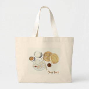 Bolso De Tela Gigante Dim Sum