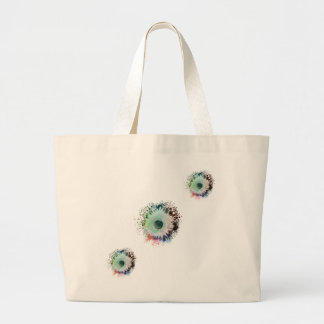Bolso De Tela Gigante Dimensiones: 13,5" x 18,5" w; 5,5" de profundidad