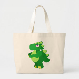 Bolso De Tela Gigante Dinosaurio