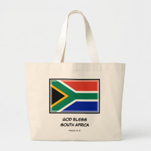 BOLSO DE TELA GIGANTE DIOS BENDIGA SUDÁFRICA