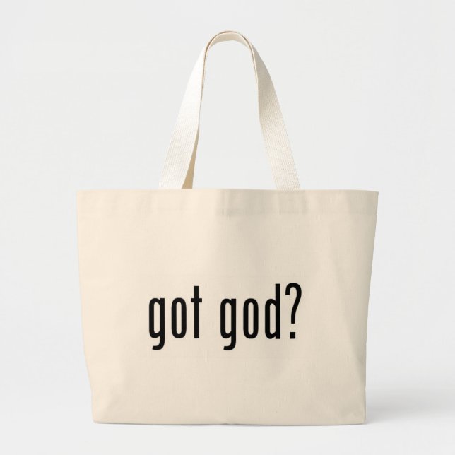 Bolso De Tela Gigante ¿dios conseguido? (Frente)