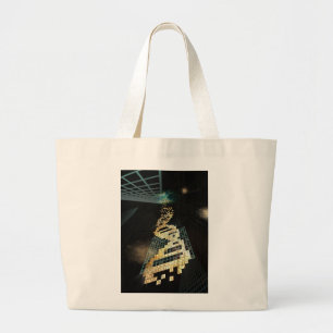 Bolso De Tela Gigante Dios no juega los dados 2014