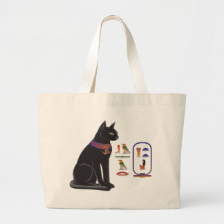 Bolso De Tela Gigante Diosa Bastet del gato egipcio