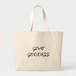 BOLSO DE TELA GIGANTE DIOSA DE LA CABRA
