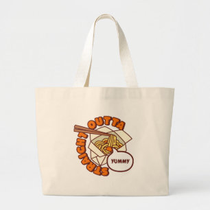 Bolso De Tela Gigante Directo de Deliciosos Fideos Ramen