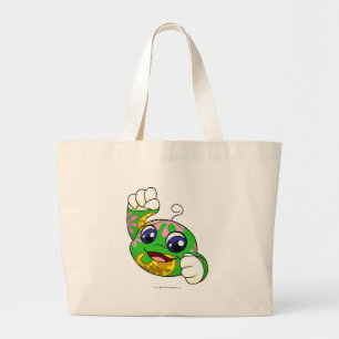 Bolso De Tela Gigante Disco de Kiko