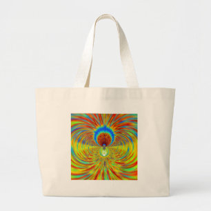 Bolso De Tela Gigante Diseñador gráfico de incendio deslumbrante