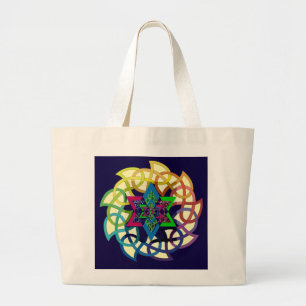 Bolso De Tela Gigante Diseño celta