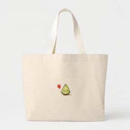 Bolso De Tela Gigante Diseño de aguacate, tema de aguacate