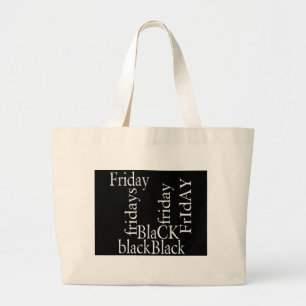 Bolso De Tela Gigante Diseño de Black Friday