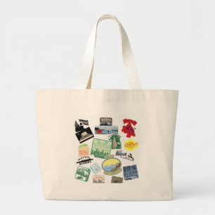Bolso De Tela Gigante Diseño de Guay Travel Collage Artsy Tourist