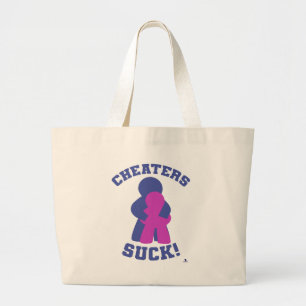 Bolso De Tela Gigante Diseño de humor de meme de juego de mesa sin tramp