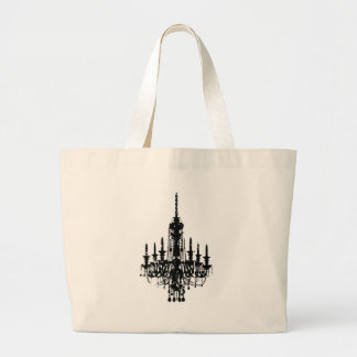 Bolso De Tela Gigante diseño de la lámpara del vintage