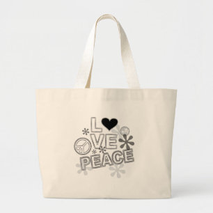 Bolso De Tela Gigante diseño de la paz