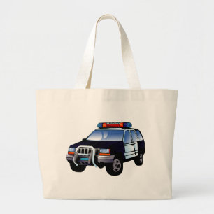 Bolso De Tela Gigante Diseño de Personalizado de autos de la policía de