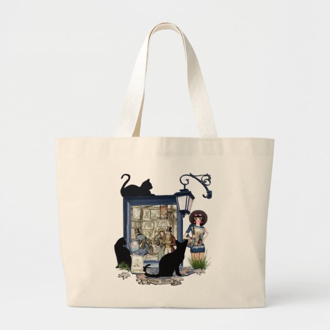 Bolso De Tela Gigante Diseño de pintura ANTON PIEK (Frente)