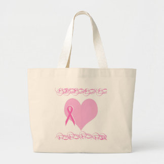 Bolso De Tela Gigante diseño del cáncer de pecho