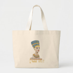 Bolso De Tela Gigante Diseño magnífico de Nefertiti