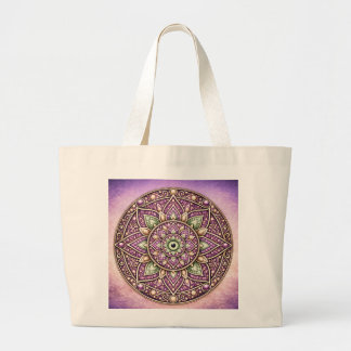 Bolso De Tela Gigante Diseño Mandala