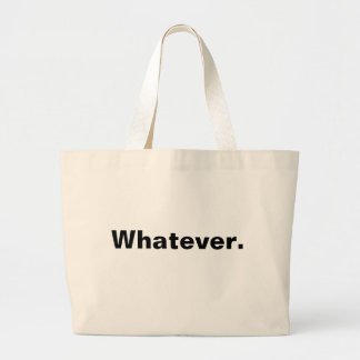 Bolso De Tela Gigante Diseño minimalista de cualquier palabra