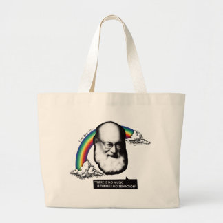 Bolso De Tela Gigante [DISEÑO OFICIAL DE Terry Riley] Arcoiris