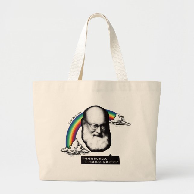Bolso De Tela Gigante [DISEÑO OFICIAL DE Terry Riley] Arcoiris (Frente)
