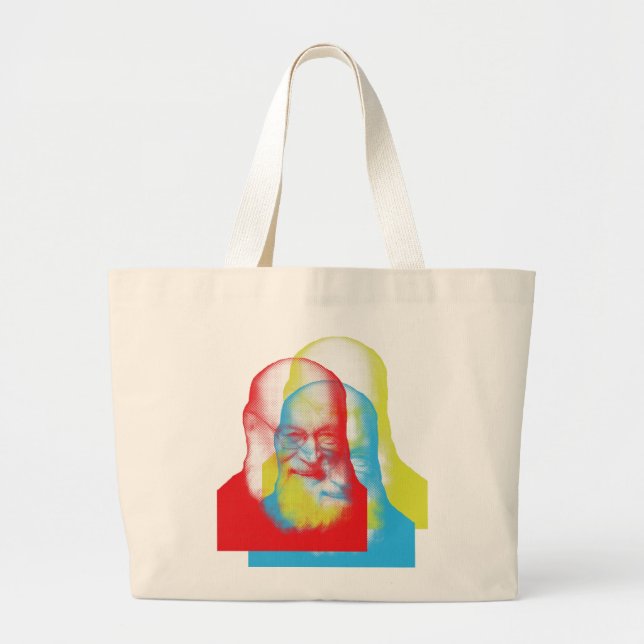 Bolso De Tela Gigante [DISEÑO OFICIAL DE Terry Riley] Arcoiris (Frente)