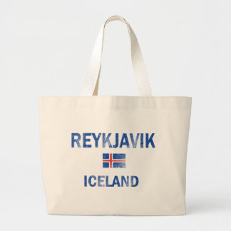 Bolso De Tela Gigante Diseños de Reykjavik Islandia