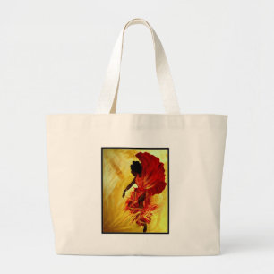 Bolso De Tela Gigante Disfrute