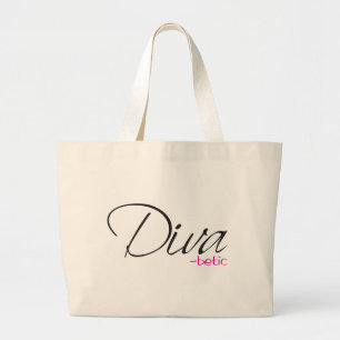 Bolso De Tela Gigante Diva-betic