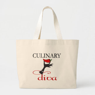 Bolso De Tela Gigante Diva culinaria