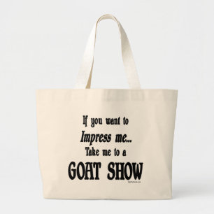 Bolso De Tela Gigante Divertidas Goat Sayings