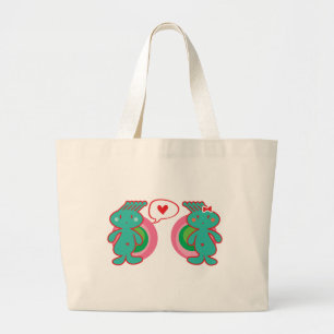 Bolso De Tela Gigante Divertido Personalizado lindo Dulce gracioso