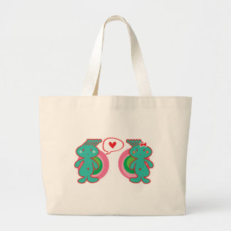 Bolso De Tela Gigante Divertido Personalizado lindo Dulce gracioso
