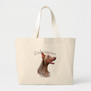 Bolso De Tela Gigante Doberman Pinscher (Isabella) Papá 2