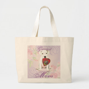 Bolso De Tela Gigante Dogo Heart Mom