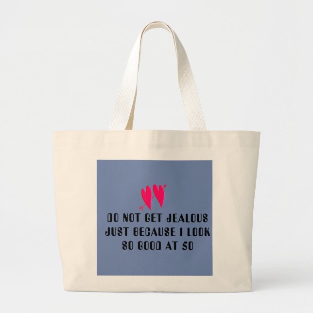 BOLSO DE TELA GIGANTE DON SEA EL TOTE CELOSO JUBO (Frente)