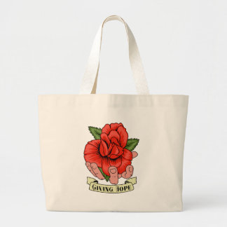 Bolso De Tela Gigante Donante de esperanza