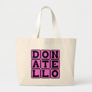 Bolso De Tela Gigante Donatello, artista del Renacimiento