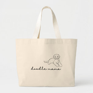 Bolso De Tela Gigante Doodle Mama Tote Bag