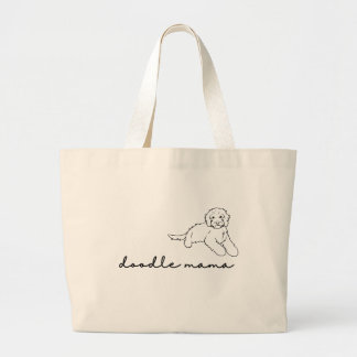 Bolso De Tela Gigante Doodle Mama Tote Bag