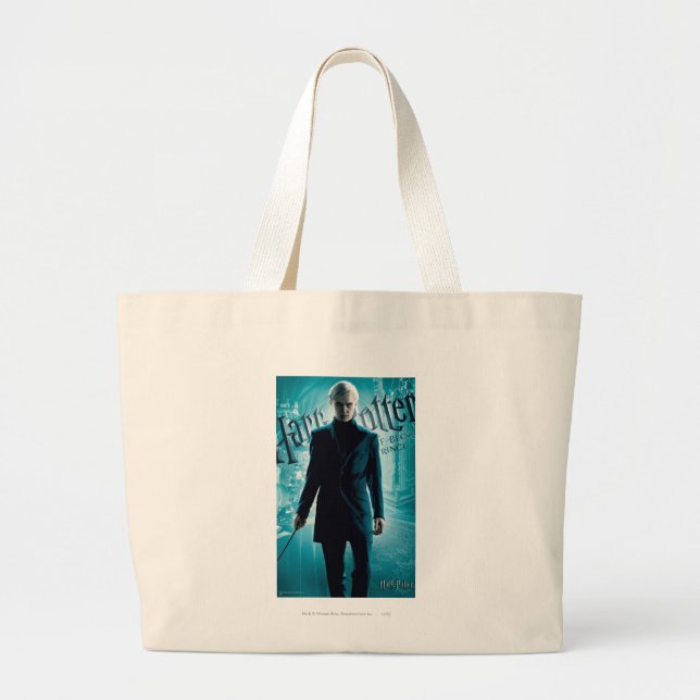 Bolso De Tela Gigante Draco Malfoy (Frente)
