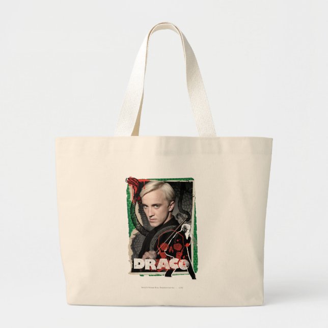 Bolso De Tela Gigante Draco Malfoy 6 (Frente)