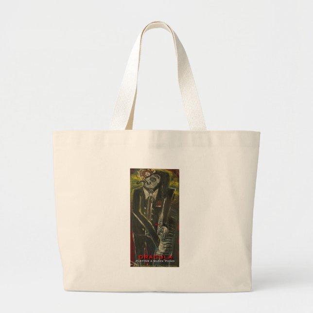 Bolso De Tela Gigante dracula (Frente)