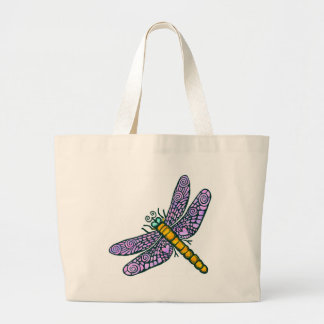 Bolso De Tela Gigante Dragón