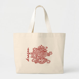 Bolso De Tela Gigante dragón