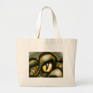 Bolso De Tela Gigante Dragon Eye