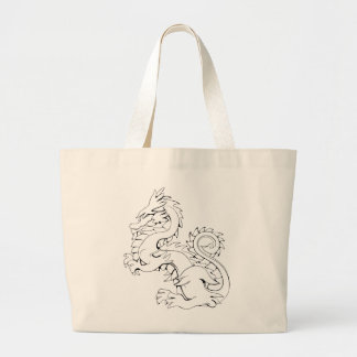 Bolso De Tela Gigante Dragones asiáticos Tatsu son criaturas míticas de