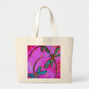 Bolso De Tela Gigante Dragonfly Flit Electric Pink