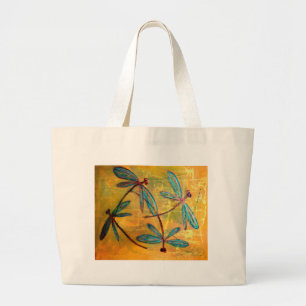 Bolso De Tela Gigante Dragonfly Haze
